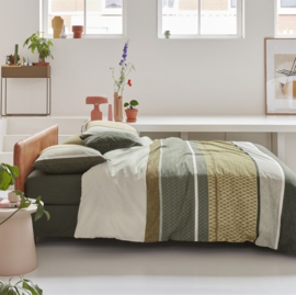 groen DE Beddinghouse dekbedovertrek Benthe - 135 x 200 cm 258205 #