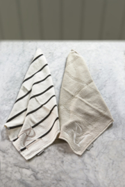RM Stripes & Check Kitchen Towel 2pcs Riviera Maison 547960.