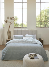 Riviera Maison dekbedovertrek Twisted - 140 x 200/220 cm - Grey Green 329853
