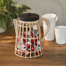 Koffiecuphouder Rustic Rattan riviera maison 573930
