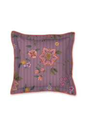 Pip Studio Flores Bailando Square Cushion - 45 x 45 cm - Purple 326235