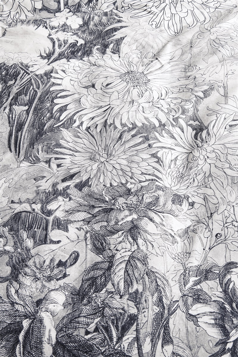 DE d1/ At Home dekbedovertrek by BeddingHouse Energy - 155 x 220 cm - Black White 258821 +