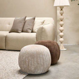 Paris Footstool, Vintage Jaquard Mild Cashmere 32604003