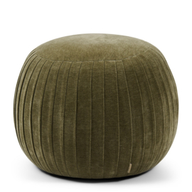 Paris Footstool, Vintage Jaquard Oregon Green 32604004
