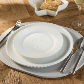 Snowflake Breakfast Plate 588190