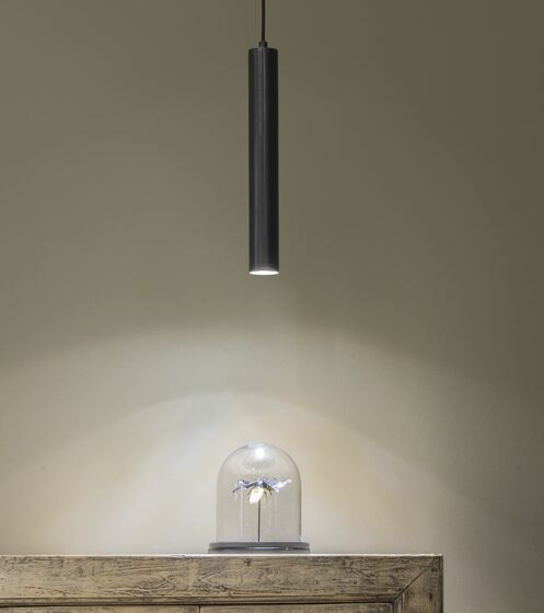 Tubino 1 buis Zwart/bruine finish