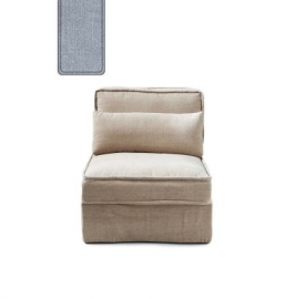 Metropolis Center, washed cotton, ice blue 3721009