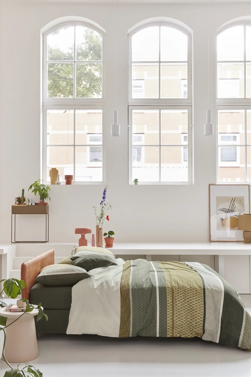 DE h7/ Beddinghouse Benthe - 155 x 220 cm - Green 258206