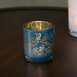 Waxinelichthouder Coral, Blauw riviera maison 576340