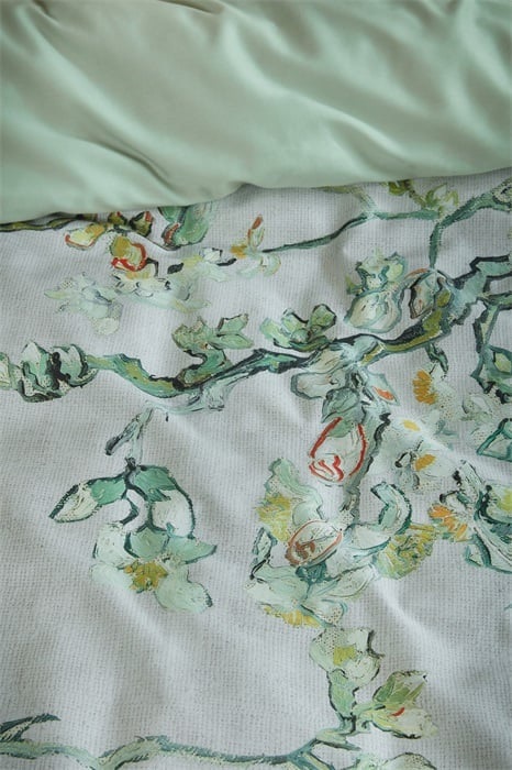 Beddinghouse x Van Gogh Museum Blossom - 140 x 200/220 cm - Grey 188050