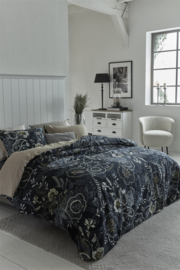 Riviera Maison dekbedovertrek Floral Paisley - 140 x 200/220 cm - Dark Blue 248484&