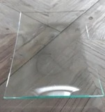 glazen schaaltje 30x20 cm (showmodel@