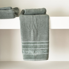 RM Elegant moss Towel 100x50 Riviera Maison 466980 