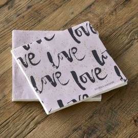 servetten Paper Napkin Dazzling Love Riviera Maison 534290