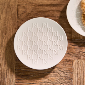 Monogram Cake Plate 588160 riviera maison