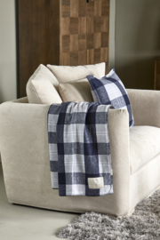 RM Flanel Checks Throw 180x130 Riviera Maison 545420