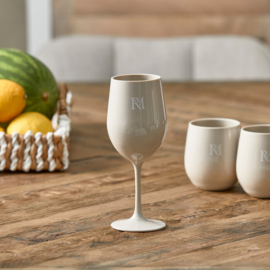 RM Monogram Outdoor Wine Glass riviera maison 533540