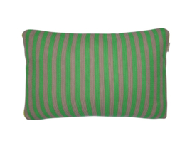 Pip Studio Bonsoir Stripe Cushion - 40 x 60 cm - Green 321011!!