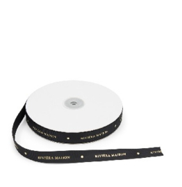 RM Grosgrain Ribbon 100mtrx1.8cm black 597690