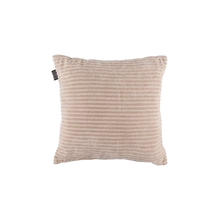 KAAT Amsterdam Ribbed Cushion - 43 x 43 cm - Sand 239338