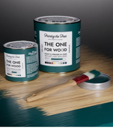 Green No. 5  Cocktail Hour THE ONE FOR WOOD PAINT & PRIMER IN ONE painting the past