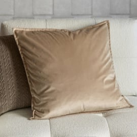 Kussenhoes RM Velvet, Taupe, 60x60 cm riviera maison