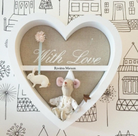 with love deco frame riviera maison 212880