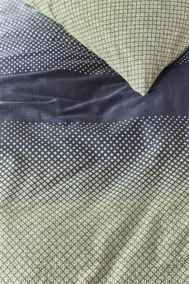DE k2/ Beddinghouse Duco - 155 x 220 cm - Blue Green 321061