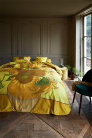 DE Beddinghouse x Van Gogh Museum Tournesol dekbedovertrek - 200x200 cm - Yellow 188069 (duitse maat!)