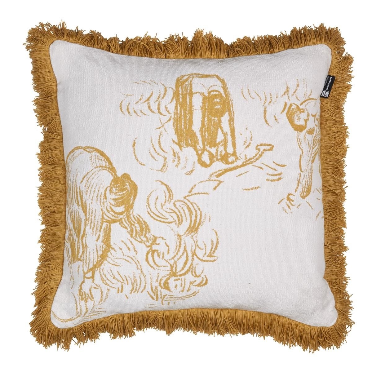 Beddinghouse x Van Gogh Museum La Moisson Cushion - 45 x 45 cm - Natural 326993
