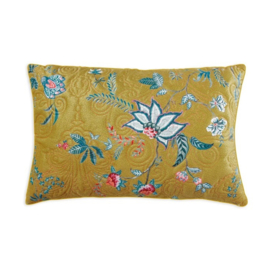 Pip Studio Flower Festival Quilted Cushion - 45x70 cm - Yellow 225532