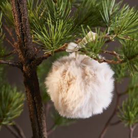 Furry Pom Ornament Dia 10 Riviera Maison 599050  (Pre order)