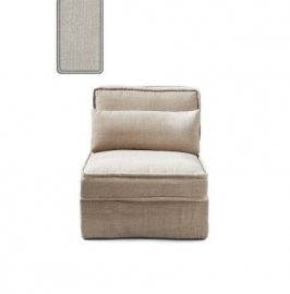 Metropolis Center, washed cotton, ash grey Riviera Maison 3721007