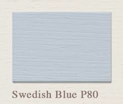 SALE Painting the Past – Swedish Blue P81 Houtverf Matt 750 ml