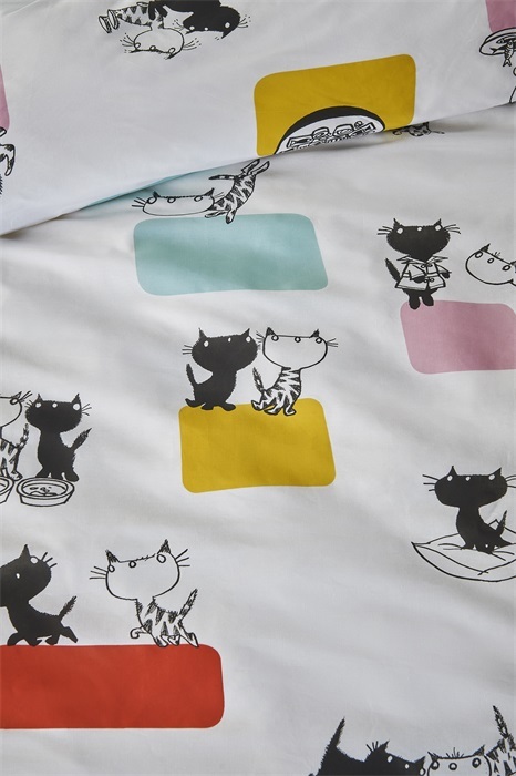 Beddinghouse x Fiep Amsterdam Vrienden - 135 x 200 cm - Multi 250045