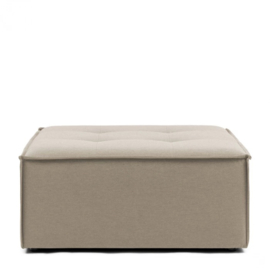 Bellagio Outdoor Footstool, sunbrella source, oak 7325005
