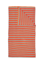 Pip Studio Bonsoir Stripe Throw - 130 x 170 cm - Orange 321014!!