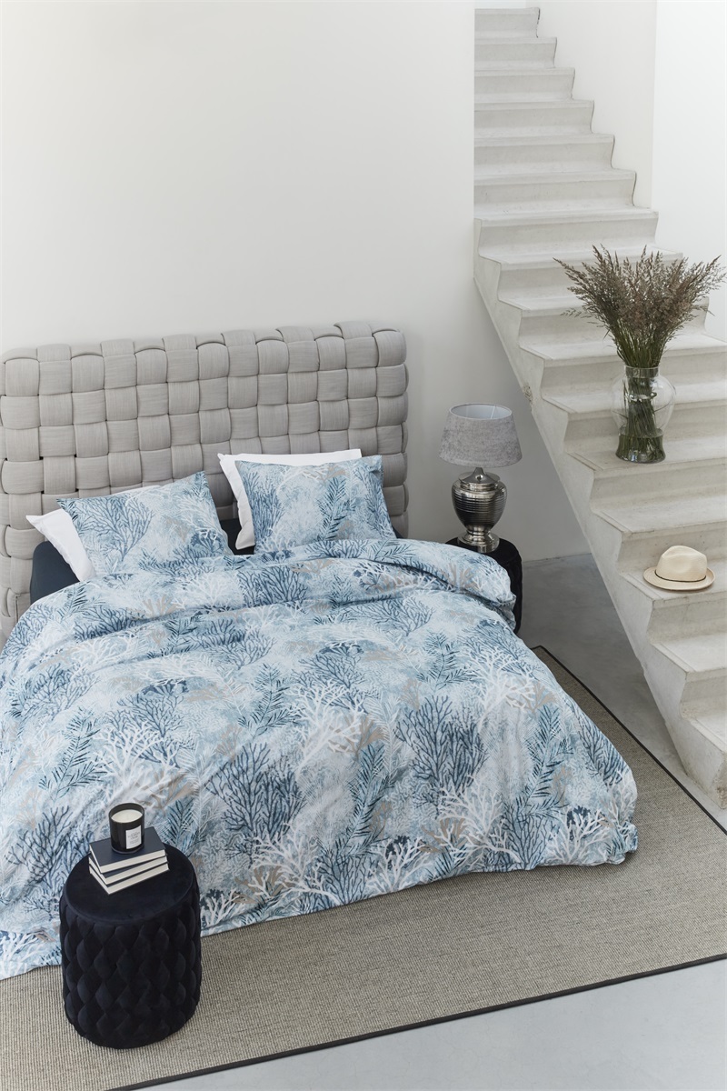 DE zj/ Riviera Maison Calm Coral - 155 x 220 cm - Blue 257799