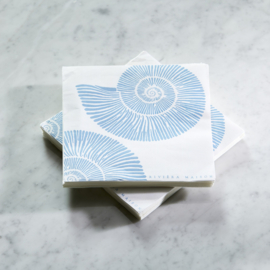 Balearic Sea Shell Paper Napkin riviera maison 557790