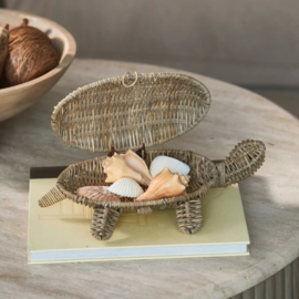 Mandje Turtle Rustic Rattan riviera maison 574730