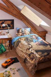 Freek Vonk safari survival - 140 x 200 cm + 1x 60 x 70 cm - Sand 321693