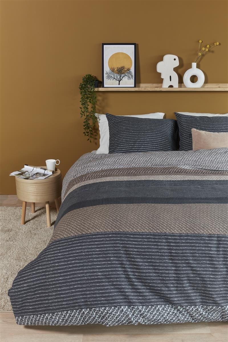 Beddinghouse Menno - 240 x 200/220 cm - Grey 327353