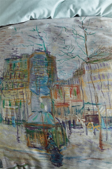 Beddinghouse x Van Gogh Museum Boulevard - 135x200 cm - Grey 188056