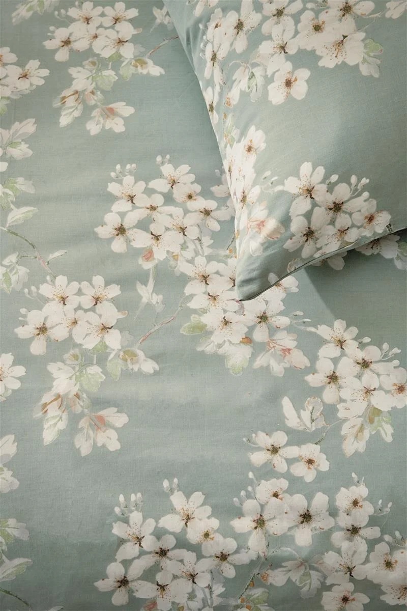 Beddinghouse Blooming Flowers - 135 x 200 cm - Blue Green 326651