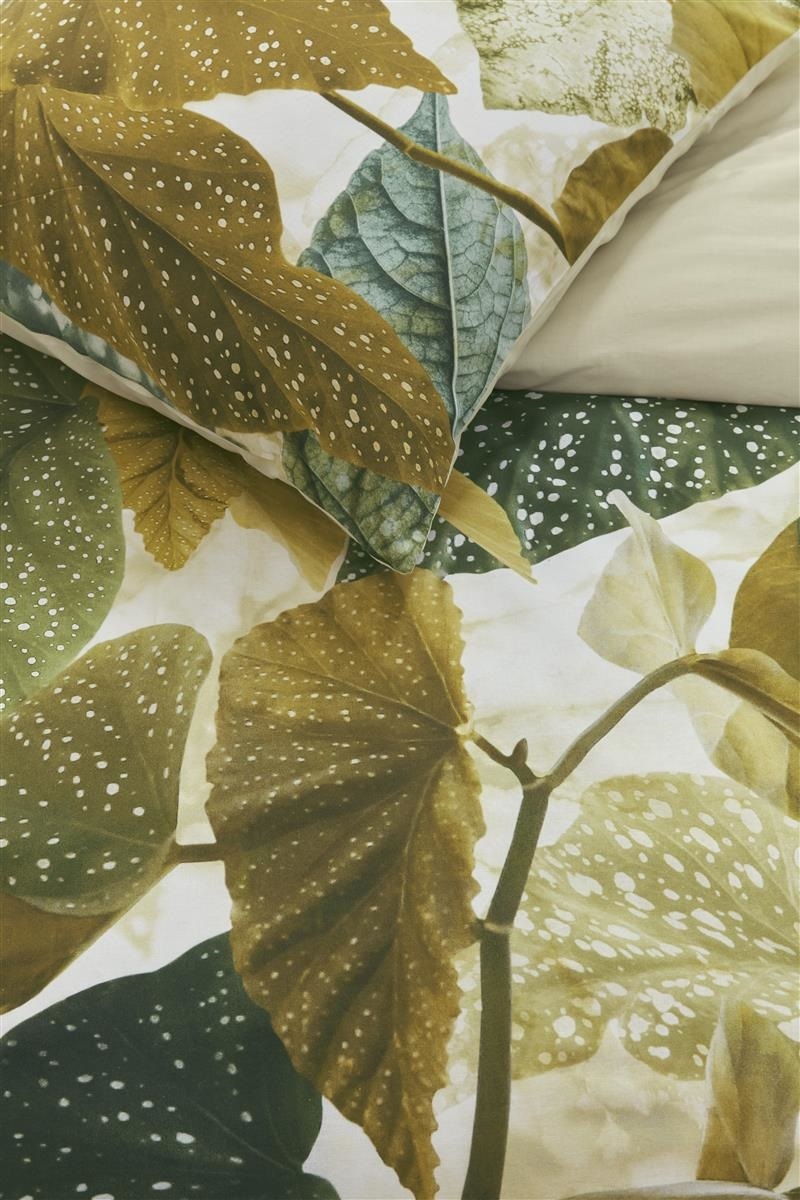 Beddinghouse Begonia - 200 x 200/220 cm - Olive Green 330313