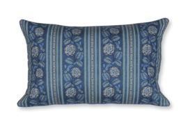 Pip Studio Rosa Rani Quilted Cushion - 45 x 70 cm - Dark Blue 340515