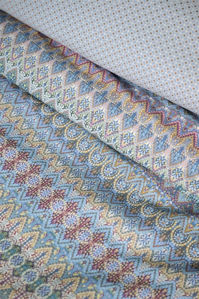 Pip Studio Ashanti - 155 x 220 cm - Blue 329212 (duitse maat!)