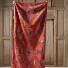 Strandhanddoek Pink Pip Studio Little Sea Beachtowel - 100 x 180 cm - Pink 329675