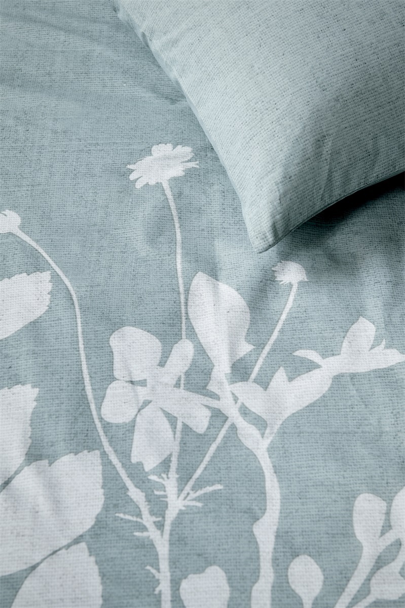 DE Beddinghouse Plant - 155 x 220 cm - Blue 279314
