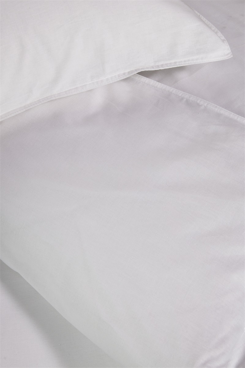 Ambiante Bamboo Uni - 200 x 200/220 cm - White 255587
